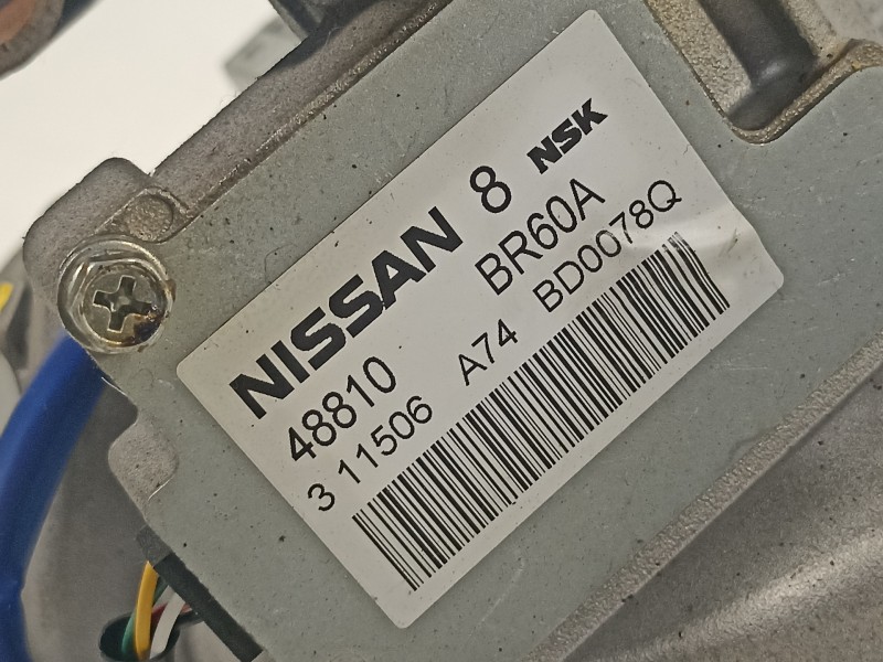 Recambio de columna direccion para nissan qashqai (j10) tekna referencia OEM IAM 48810BR60A  