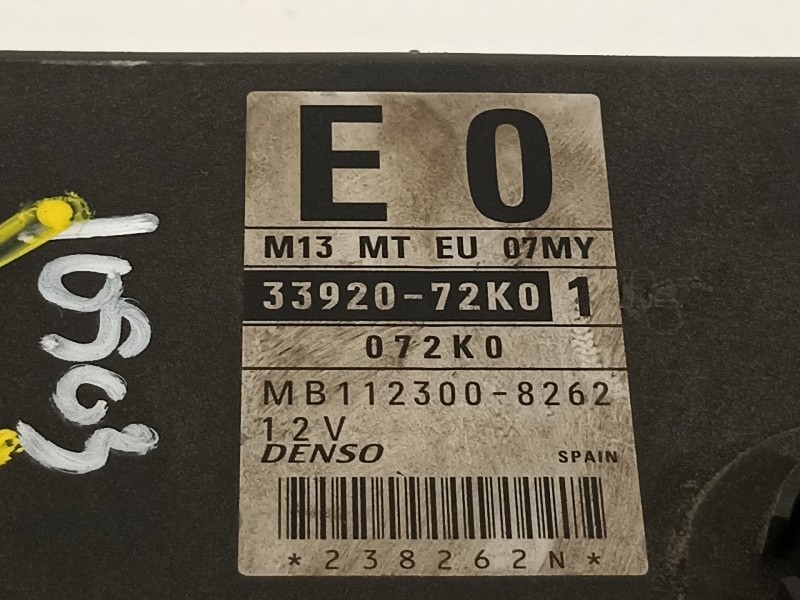 Recambio de centralita motor uce para suzuki swift berlina (mz) gl (3-ptas.) referencia OEM IAM  MB1123008262 