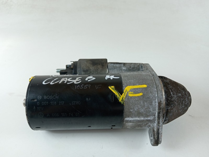 Recambio de motor arranque para mercedes-benz clase b (w245) 180 cdi (245.207) referencia OEM IAM A0051517401  