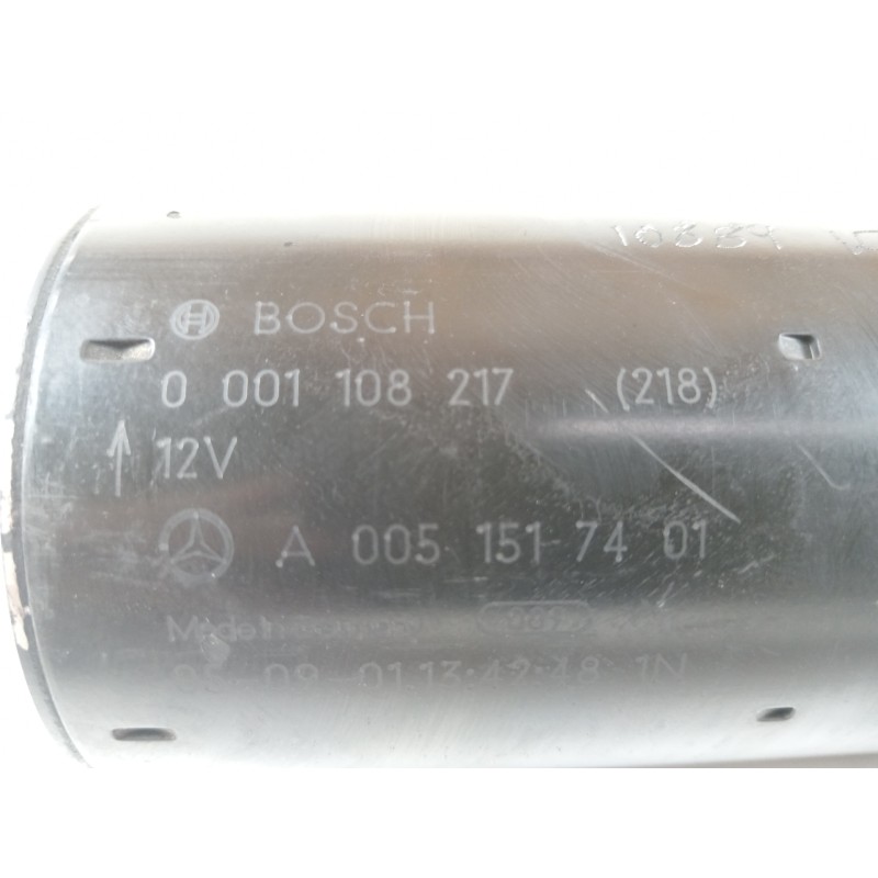 Recambio de motor arranque para mercedes-benz clase b (w245) 180 cdi (245.207) referencia OEM IAM A0051517401  