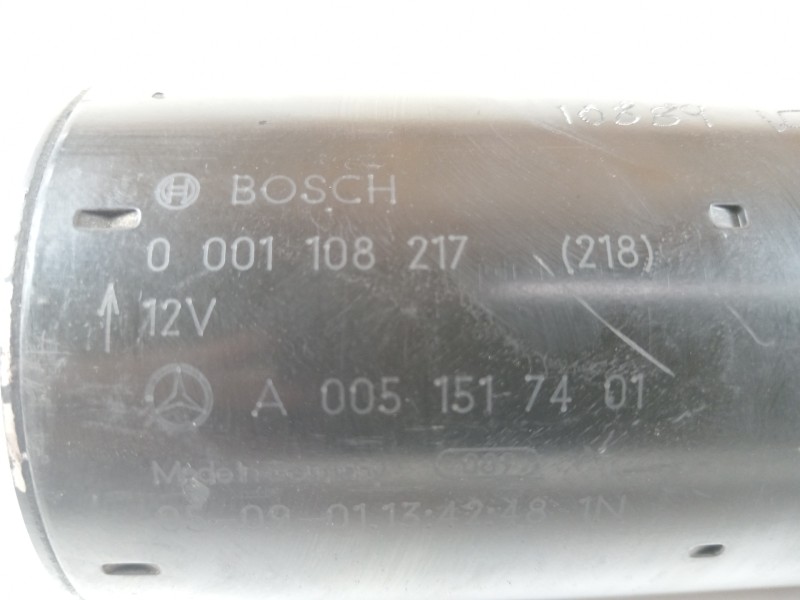 Recambio de motor arranque para mercedes-benz clase b (w245) 180 cdi (245.207) referencia OEM IAM A0051517401  
