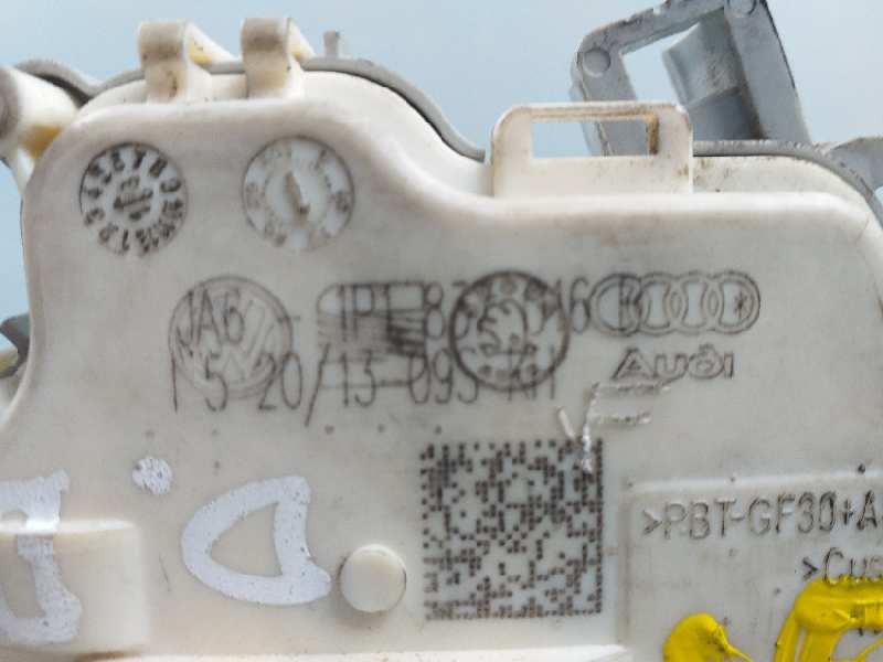 Recambio de cerradura puerta delantera derecha para seat altea (5p1) 4kids style ecomotive referencia OEM IAM 1P1837016B  