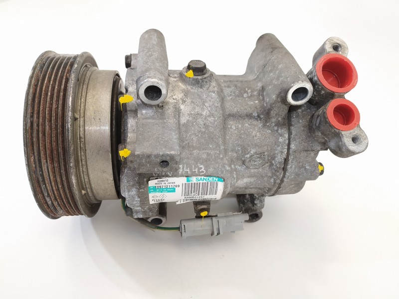 Recambio de compresor aire acondicionado para renault clio iii business referencia OEM IAM 8200651251 10971211769 SD6V12