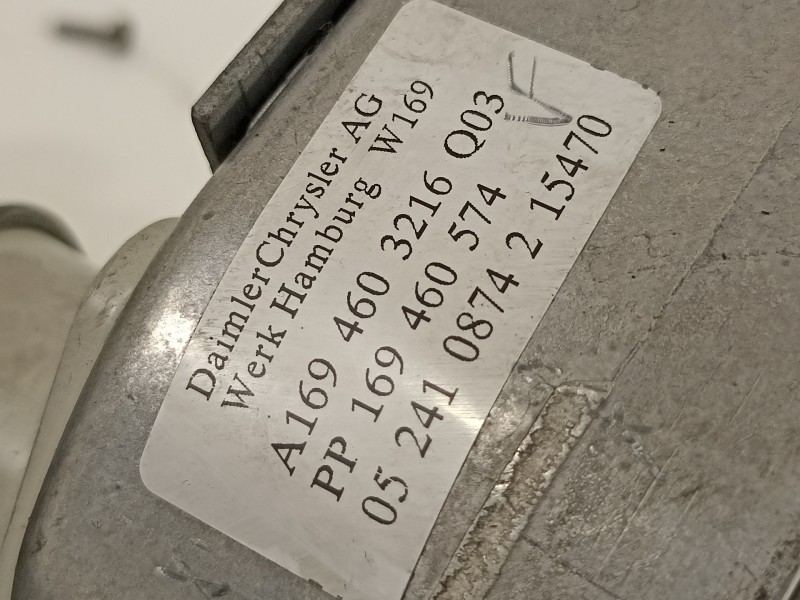 Recambio de columna direccion para mercedes-benz clase b (w245) 180 cdi (245.207) referencia OEM IAM A1694603216Q03 1695452932 