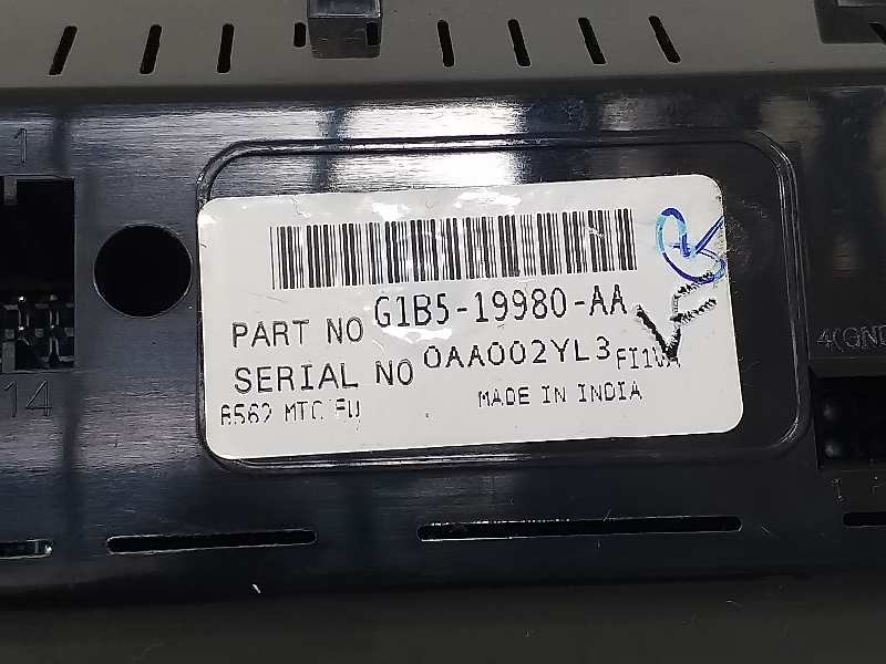 Recambio de mando calefaccion / aire acondicionado para ford ka+ ultimate referencia OEM IAM G1B519980AA  