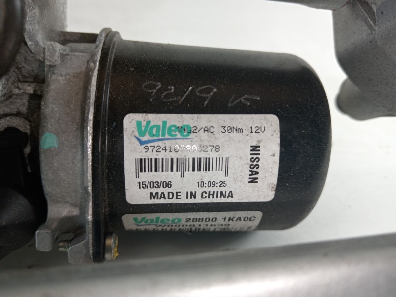Recambio de motor limpia delantero para nissan juke (f15) acenta referencia OEM IAM 288001KA0C W000011639 9724100800278