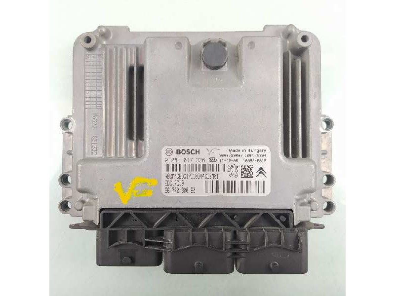 Recambio de centralita motor uce para peugeot 207 207 + referencia OEM IAM 9677030080 0281017336 
