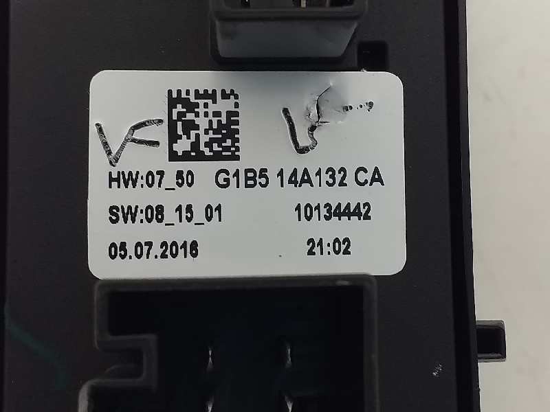 Recambio de mando elevalunas delantero izquierdo para ford ka+ ultimate referencia OEM IAM G1B514A132CA  