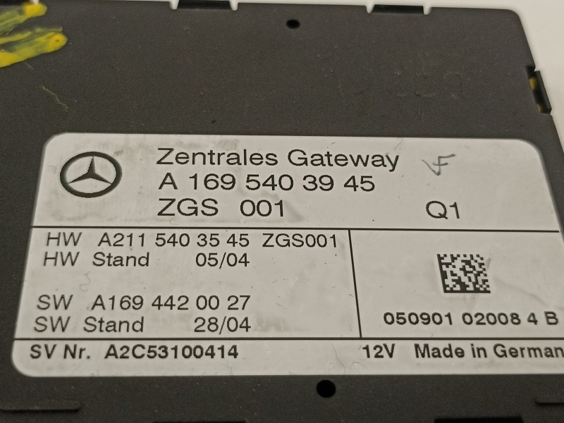 Recambio de modulo electronico para mercedes-benz clase b (w245) 180 cdi (245.207) referencia OEM IAM A1695403945  