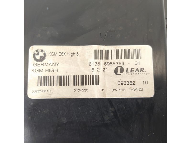 Recambio de modulo electronico para bmw serie 5 berlina (e60) 525d referencia OEM IAM 61356985364 532256810 59336210