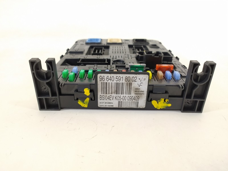 Recambio de caja reles / fusibles para peugeot 308 confort referencia OEM IAM 9664059180 BSI04EV K0500090409