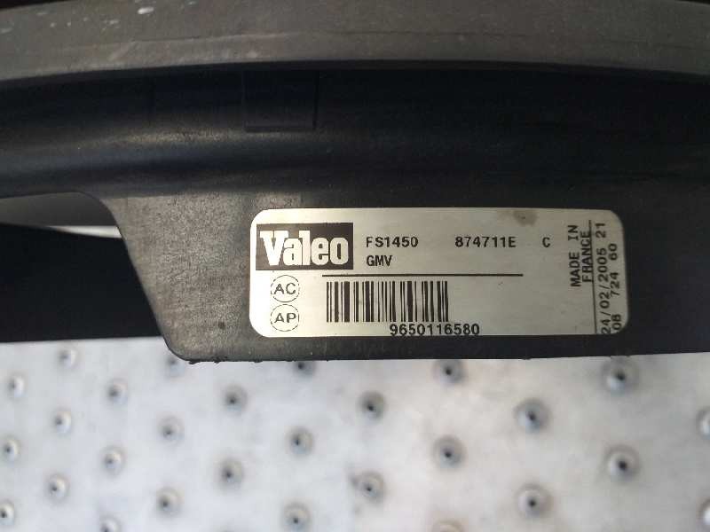 Recambio de electroventilador para citroën c4 sedan collection referencia OEM IAM 9650116580  