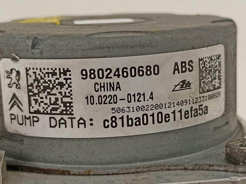Recambio de abs para citroën c3 tonic referencia OEM IAM 9802460680  
