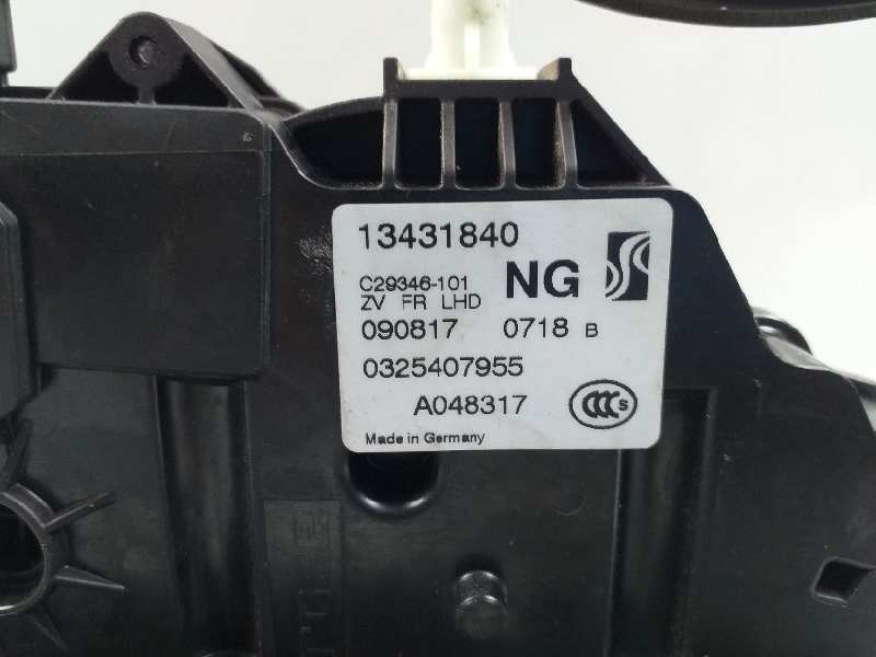 Recambio de cerradura puerta delantera derecha para opel corsa e selective referencia OEM IAM 13431840 0325407955 