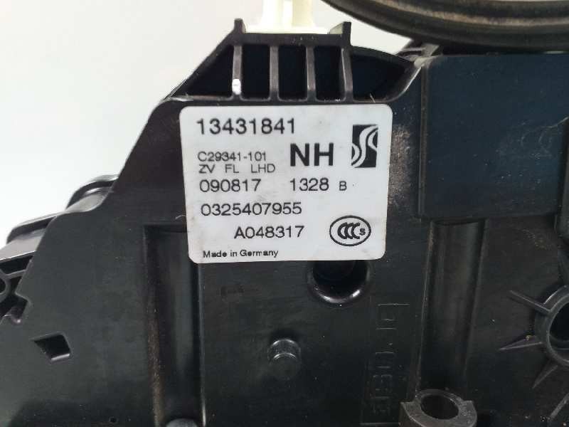 Recambio de cerradura puerta delantera izquierda para opel corsa e selective referencia OEM IAM 13431841 0325407955 