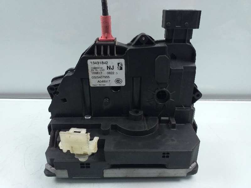 Recambio de cerradura puerta trasera izquierda para opel corsa e selective referencia OEM IAM 13431842 0325407955 