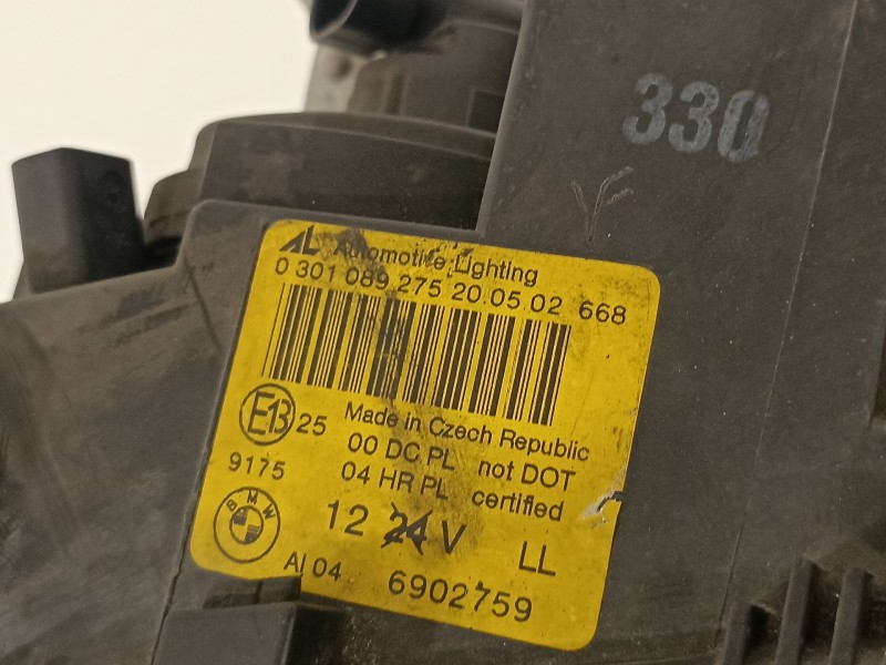 Recambio de faro izquierdo para bmw serie 3 berlina (e46) 330d referencia OEM IAM 63126902759 6902759 