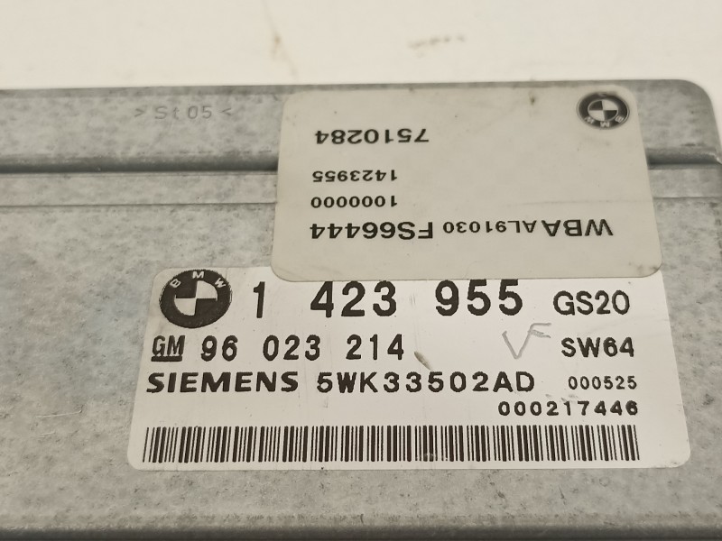 Recambio de centralita suspension para bmw serie 3 berlina (e46) 330d referencia OEM IAM 1423955 7510284 