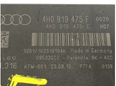 Recambio de modulo electronico para audi a7 sportback (4ga) 3.0 tdi clean diesel quattro referencia OEM IAM 4H0919475F   2