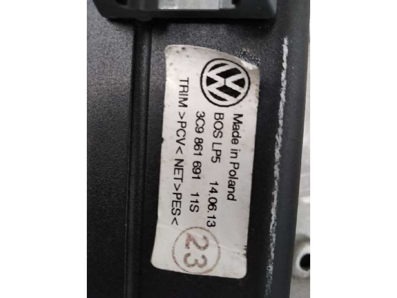 Recambio de bandeja trasera para volkswagen passat variant (365) highline bluemotion referencia OEM IAM 3C9861691  