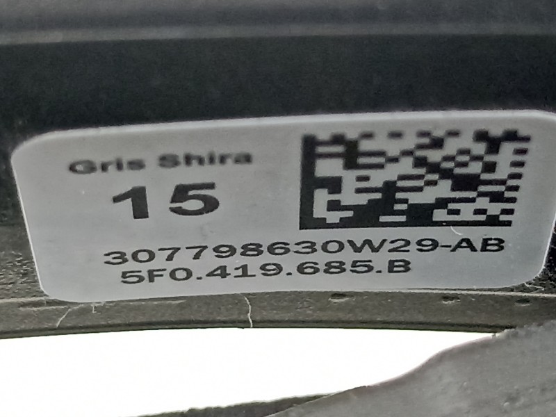 Recambio de volante para seat leon (5f1) fr referencia OEM IAM 5F0419685B  