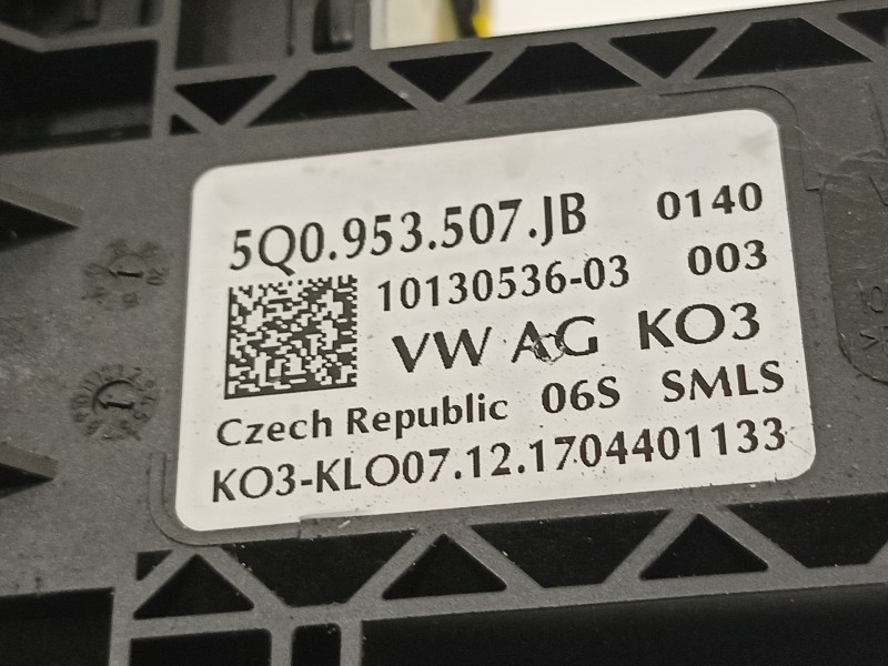 Recambio de mando intermitentes para seat leon (5f1) fr referencia OEM IAM 5Q0953507JB  