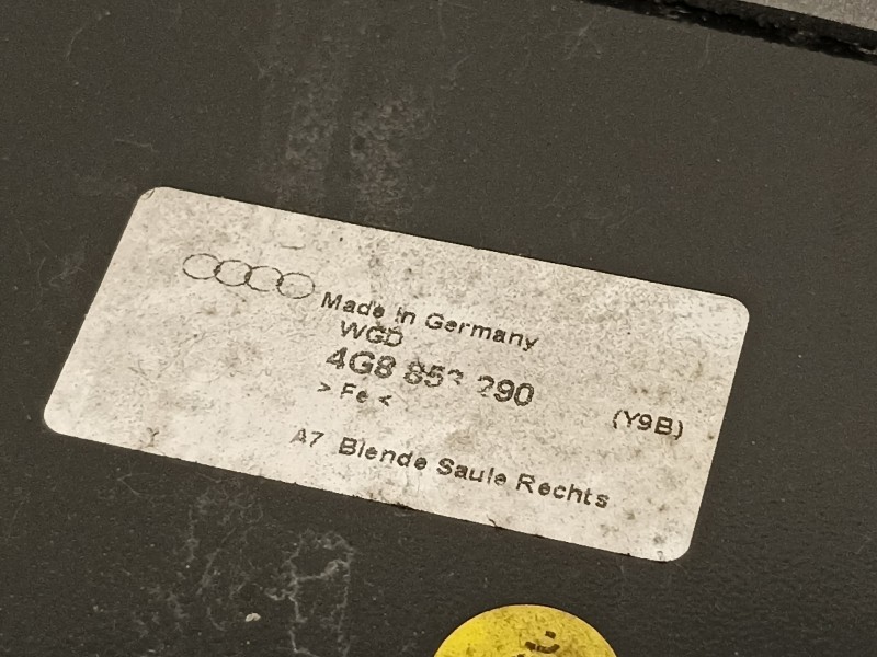 Recambio de moldura para audi a7 sportback (4ga) 3.0 tdi clean diesel quattro referencia OEM IAM 4G8853290  