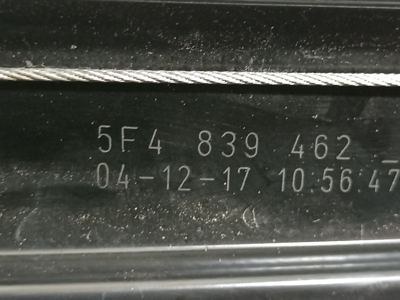 Recambio de elevalunas trasero derecho para seat leon (5f1) fr referencia OEM IAM 5F4839462C 5Q0959812E 0130822724