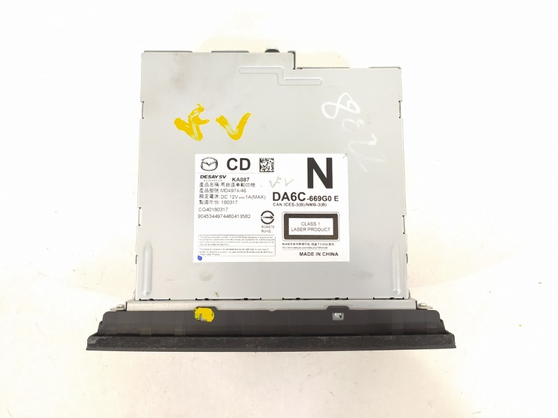 Recambio de sistema audio / radio cd para mazda cx-3 center-line referencia OEM IAM DA6C669G0E  