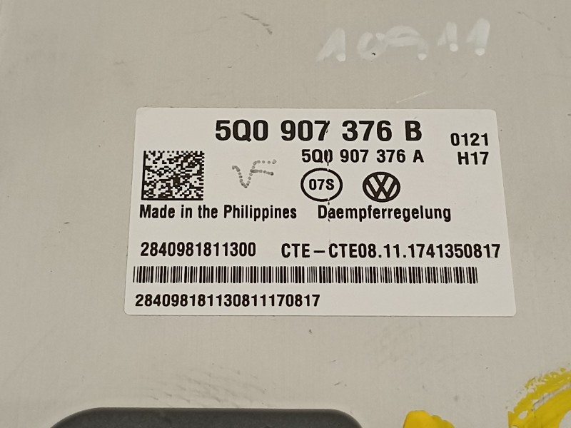 Recambio de centralita suspension para seat leon (5f1) fr referencia OEM IAM 5Q0907376B  