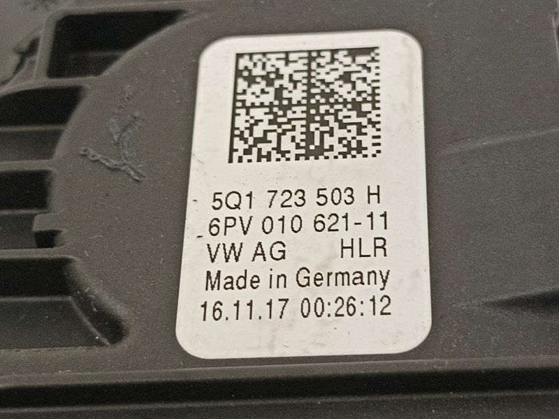Recambio de potenciometro pedal para seat leon (5f1) fr referencia OEM IAM 5Q1723503H  