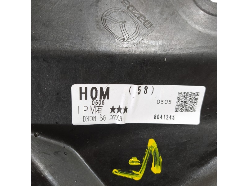 Recambio de elevalunas delantero derecho para mazda cx-3 center-line referencia OEM IAM DH0M5897XA BHN95858X CM012790