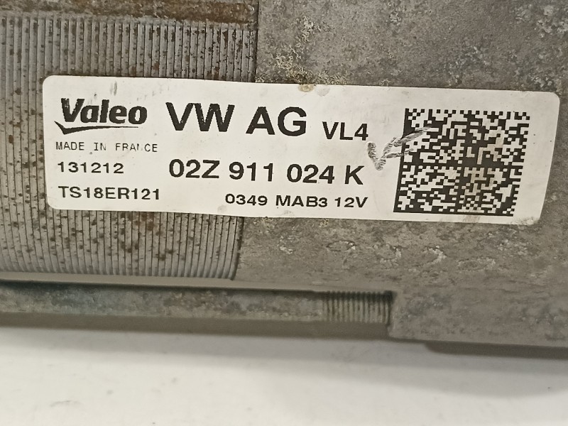Recambio de motor arranque para volkswagen touran (1t3) advance bluemotion referencia OEM IAM 02Z911024K  