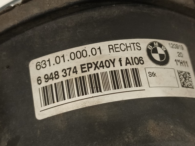 Recambio de faro antiniebla derecho para bmw serie 3 berlina (e90) 320d referencia OEM IAM 63176948374 6948374 