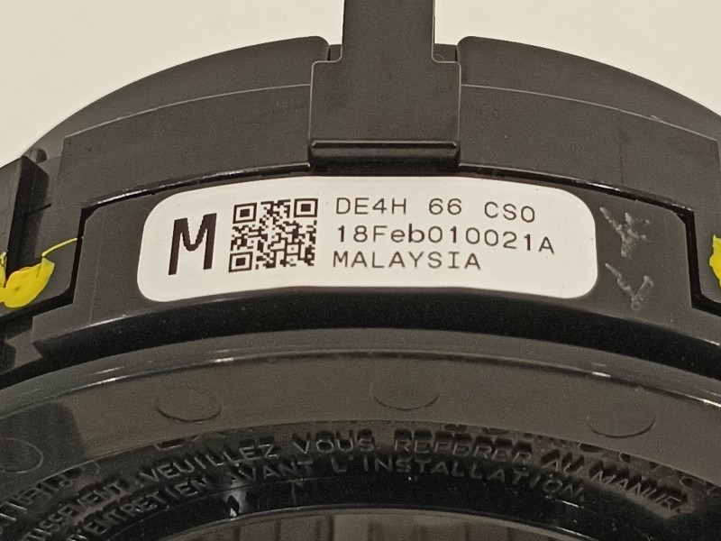 Recambio de anillo airbag para mazda cx-3 center-line referencia OEM IAM DE4H66CS0  