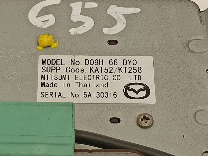 Recambio de antena para mazda cx-3 center-line referencia OEM IAM D09H66DY0 KA152 KT258