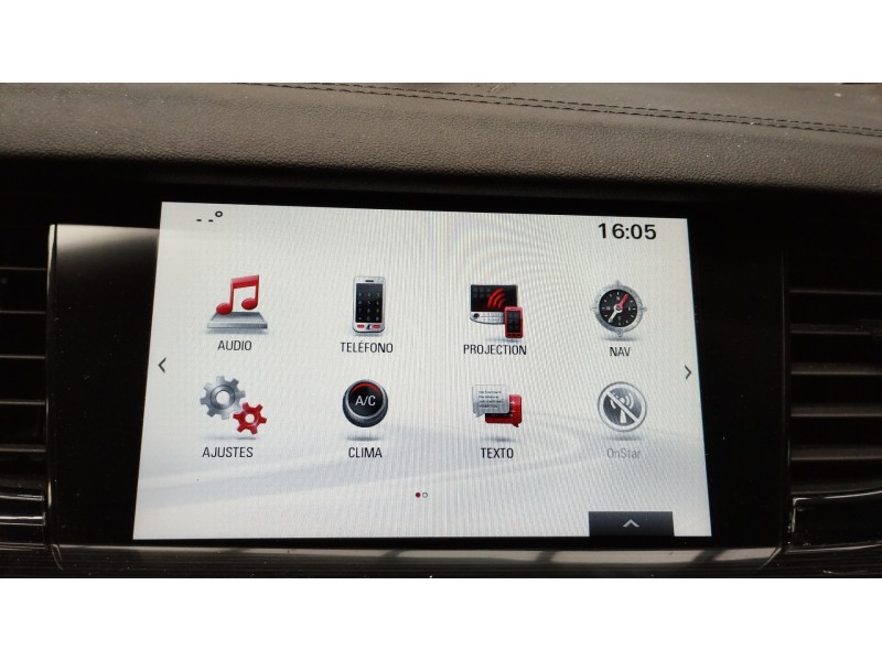 Recambio de pantalla multifuncion para opel insignia grand sport business referencia OEM IAM 39099171 39163953 