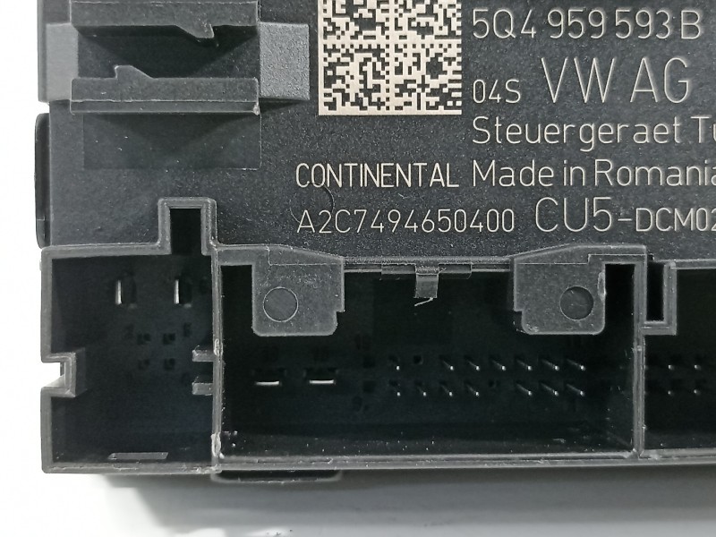 Recambio de modulo confort para seat leon (5f1) fr referencia OEM IAM 5Q4959593E 5Q4959593B A2C7494650400