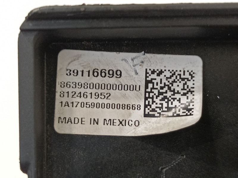 Recambio de caja reles / fusibles para opel insignia grand sport business referencia OEM IAM 39116699  