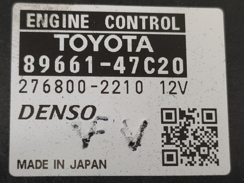 Recambio de centralita motor uce para toyota prius zvw40(w)/zvw40l (zvw40) referencia OEM IAM 8966147C20 2768002210 