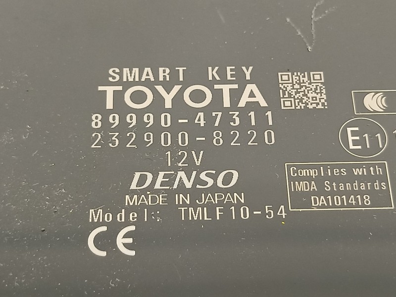 Recambio de modulo electronico para toyota prius zvw40(w)/zvw40l (zvw40) referencia OEM IAM 8999047311  