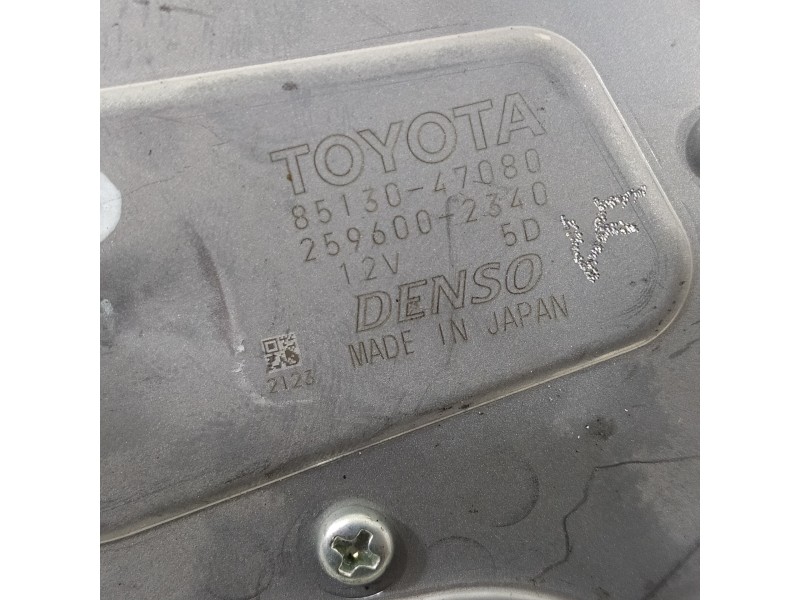 Recambio de motor limpia trasero para toyota prius zvw40(w)/zvw40l (zvw40) referencia OEM IAM 8513047080  