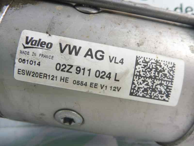 Recambio de motor arranque para volkswagen golf vii lim. advance bluemotion referencia OEM IAM 02Z911024L  