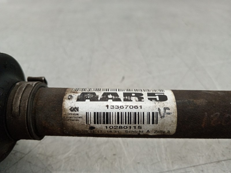 Recambio de transmision delantera izquierda para opel astra k lim. 5türig business referencia OEM IAM 13367061  