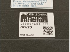 Recambio de modulo electronico para toyota prius zvw40(w)/zvw40l (zvw40) referencia OEM IAM 8998147340   2