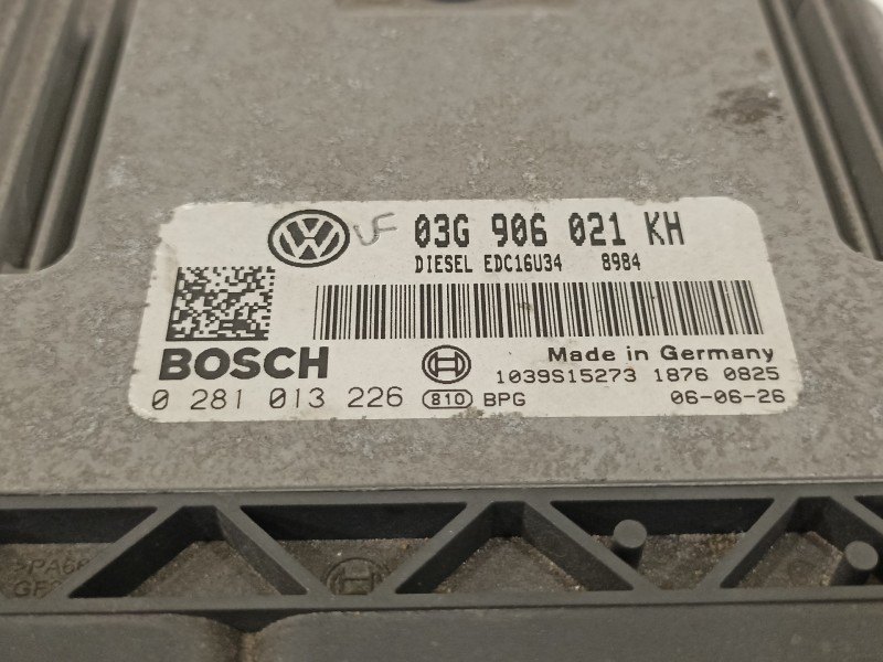 Recambio de centralita motor uce para volkswagen jetta (1k2) advance referencia OEM IAM 03G906021KH 281013226 