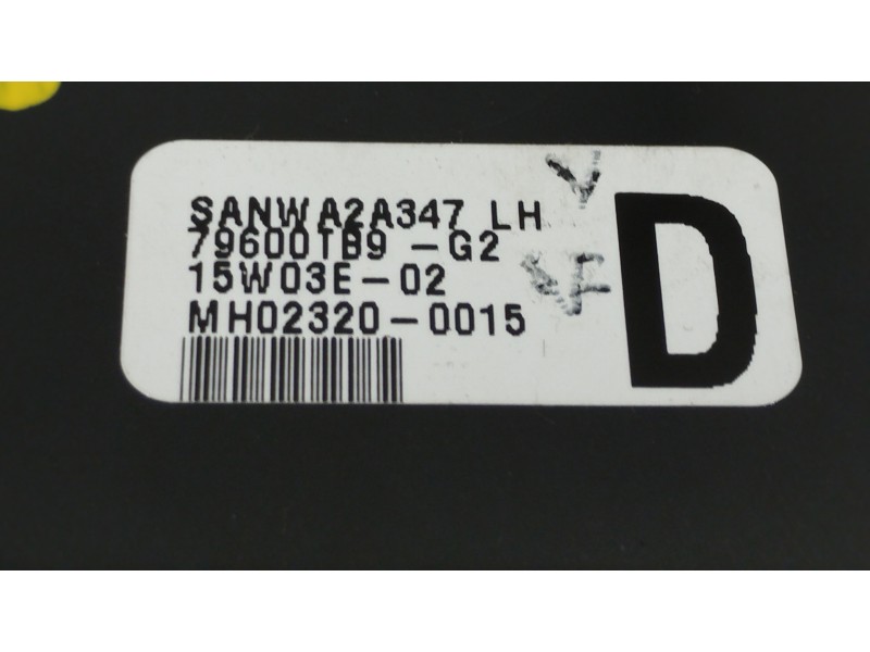 Recambio de mando climatizador para honda civic tourer (fk) comfort referencia OEM IAM 79600TB9G2 MH023200015 SANWA2A347LH