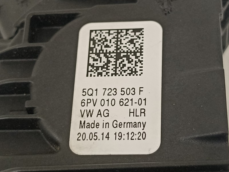 Recambio de potenciometro pedal para volkswagen golf vii lim. advance bluemotion referencia OEM IAM 5Q1723503F  
