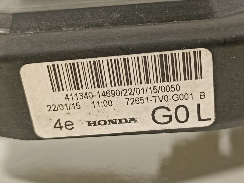 Recambio de cerradura puerta trasera izquierda para honda civic tourer (fk) comfort referencia OEM IAM 41134014690  