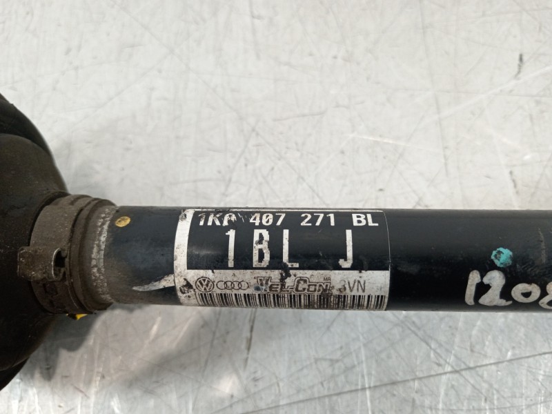 Recambio de transmision delantera izquierda para volkswagen jetta (1k2) advance referencia OEM IAM 1K0407271BL  